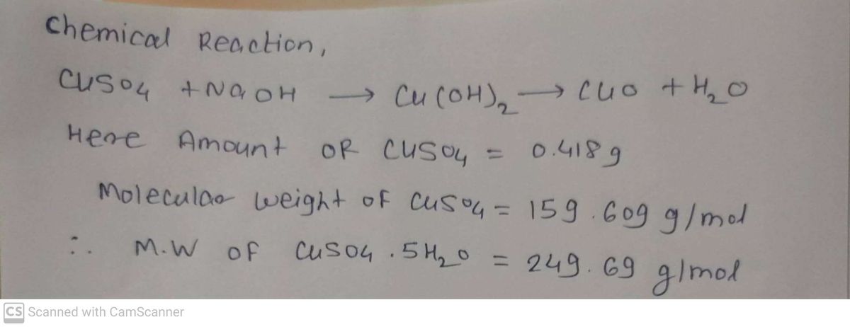 Biochemistry homework question answer, step 1, image 1